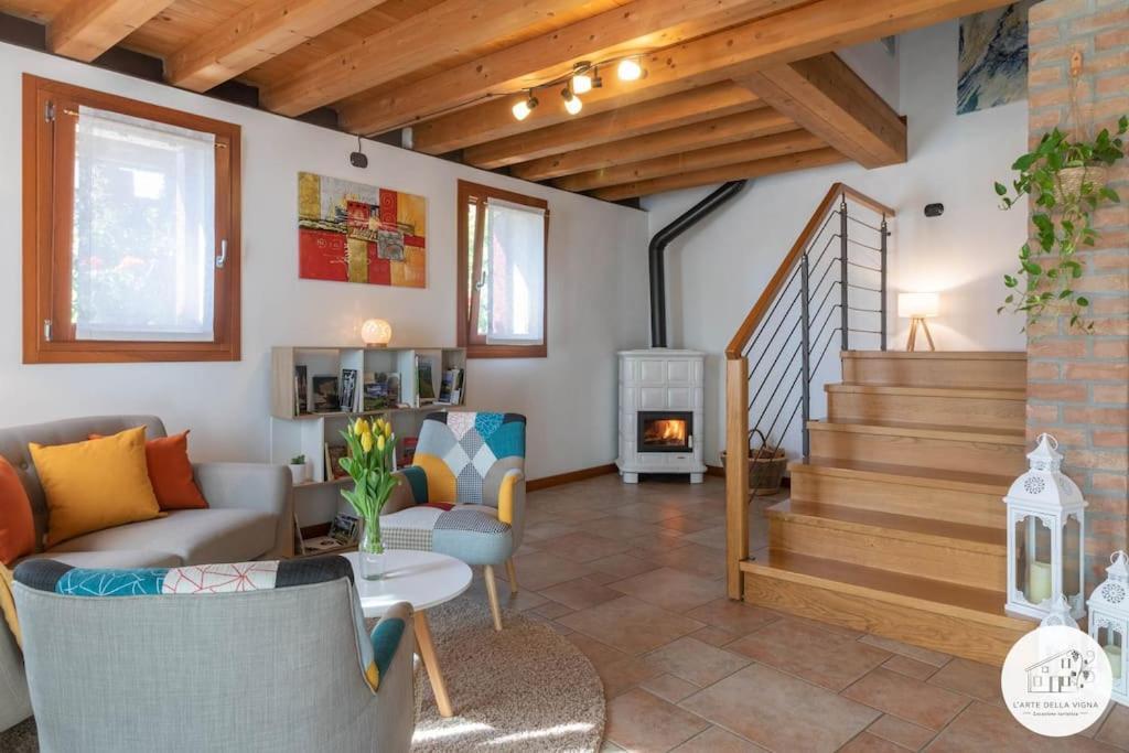 Casa L'Arte Della Vigna Villa Bigolino Eksteriør billede
